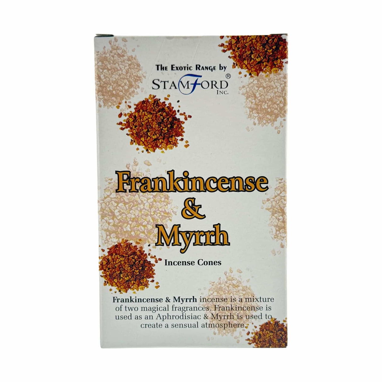 Frankincense and Myrrh Incense Dhoop Cones By Stamford