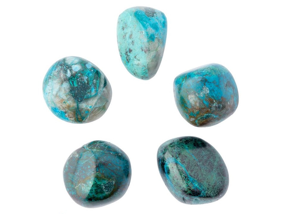 Chrysocolla Tumbled Stones