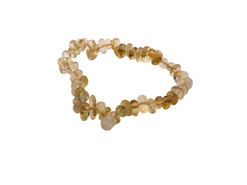 citrine chip bracelet
