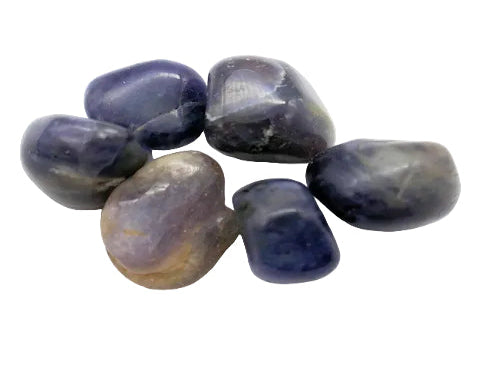 iolite tumble stone