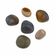 agate tumbled stones grey
