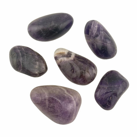 Amethyst Tumble Stones Large Dark