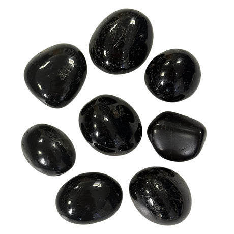 Black Tourmaline Tumble Stones Medium