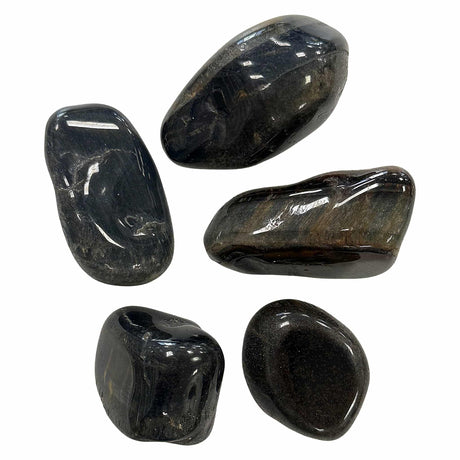 Blue Tigers Eye Tumble Stones Large