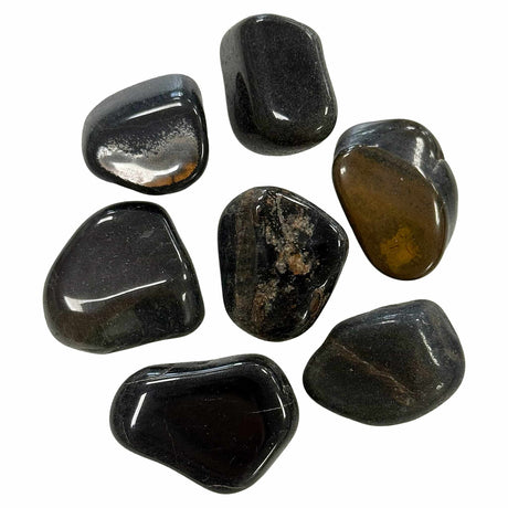 Blue Tigers Eye Tumble Stones Medium