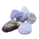 Blue Chalcedony Tumbled Stone 