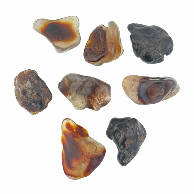 Fire Agate Tumbled Healing Crystals Medium