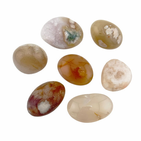 Flower Agate Tumble Stone