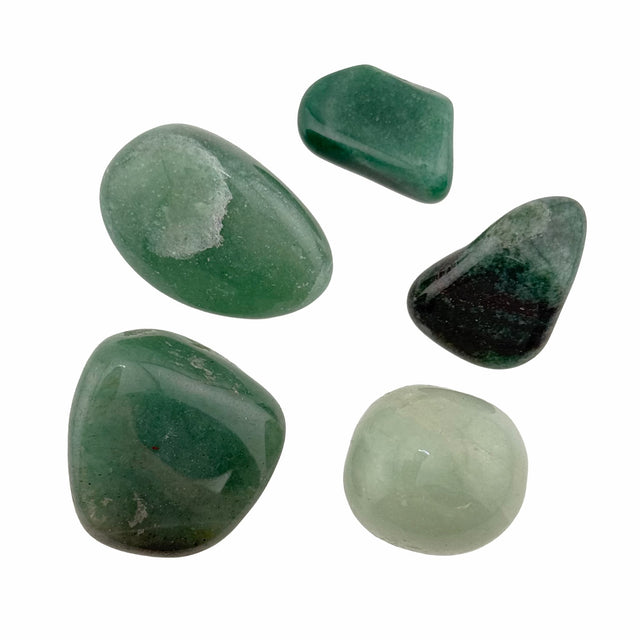Green Aventurine Tumble Stones Medium
