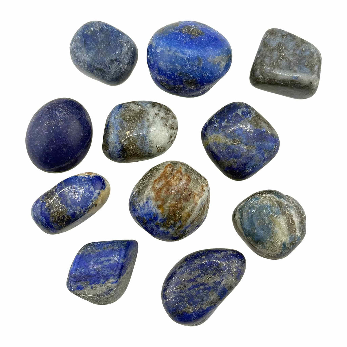 Lapis Tumbled Stones Medium
