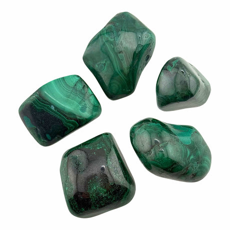 Malachite Tumble Stones Large