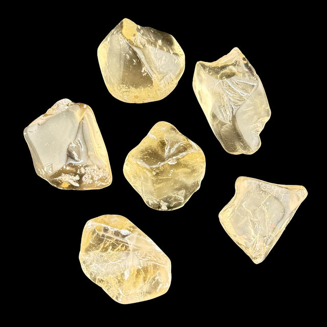 Natural Citrine Tumble Stones Medium From Brazil