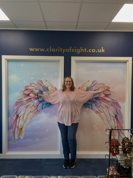 picture with angel wings