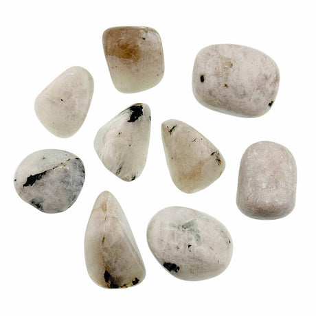Rainbow Moonstone Tumble Stones