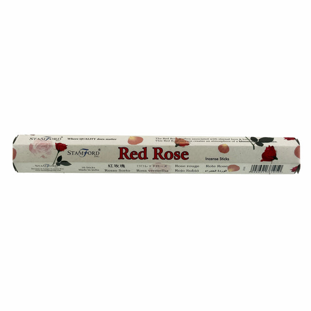 Red Rose Incense By Stamford
