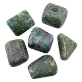 Ruby in Fuchsite Tumbled Stones