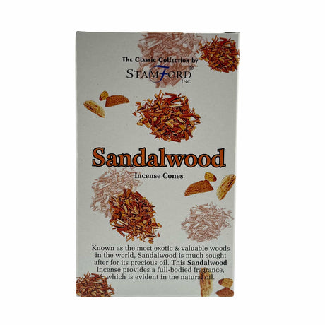 Sandalwood Dhoop Cones By Stamford