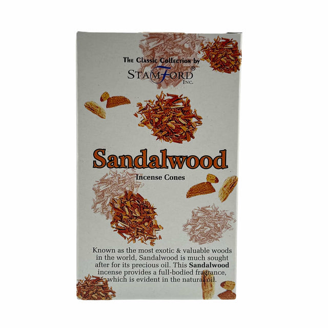 Sandalwood Dhoop Cones By Stamford