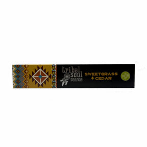 Tribal Soul sweetgrass and cedar incense sticks