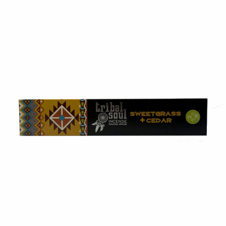 Tribal Soul sweetgrass and cedar incense sticks
