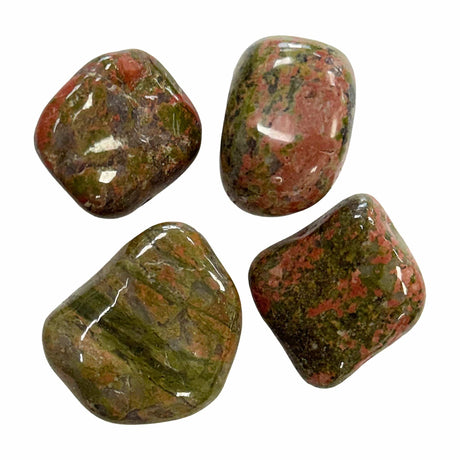 unakite large tumbled stones