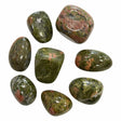 unakite medium tumbled stones