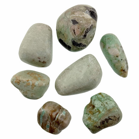variscite medium tumbled stones