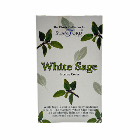 Stamford White Sage Dhoop Cones