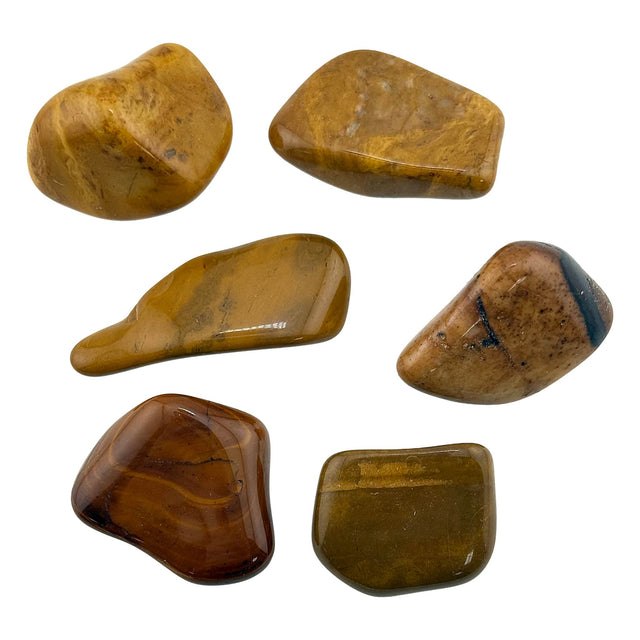 Yellow Jasper Tumbled Stones Large