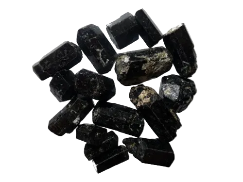 black tourmaline small rough