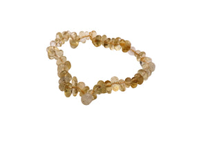 citrine chip bracelet