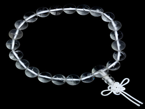 quartz beaded bracelet