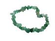 green aventurine chip stone bracelet
