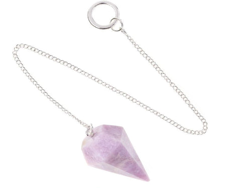 lepidolite pendulum