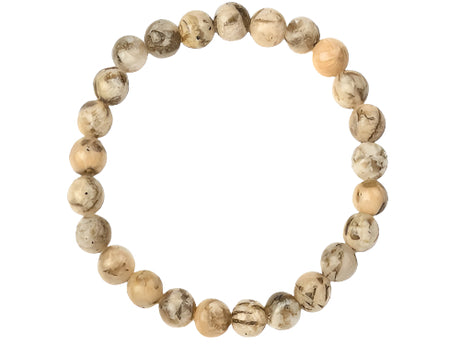 moonstone beaded bracelet