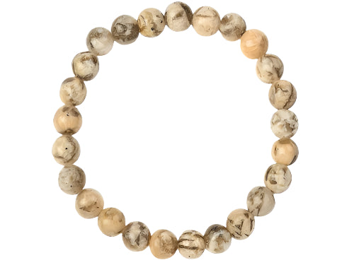 moonstone beaded bracelet