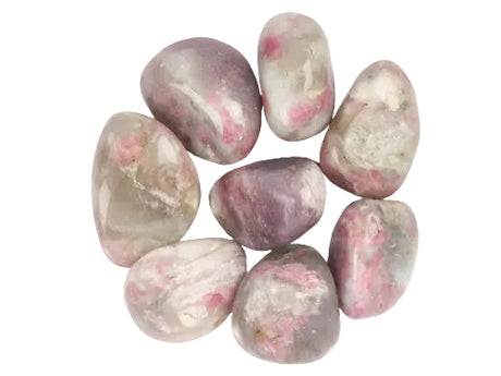 pink tourmaline tumbled stone