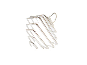 square tumbled stone cage