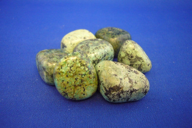Natural African Turquoise Tumble Stones