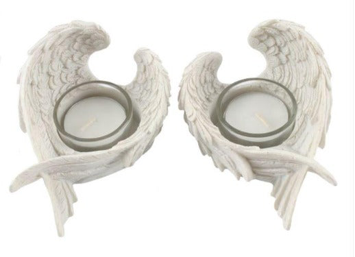 angel wing votive