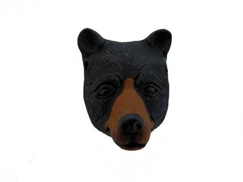 Black Bear Head Spirit Pendant