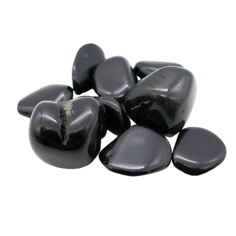 black obsidian tumble