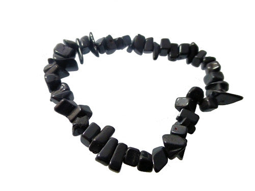 Black Tourmaline Chipstone Bracelet