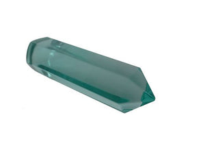 blue glass obsidian wand