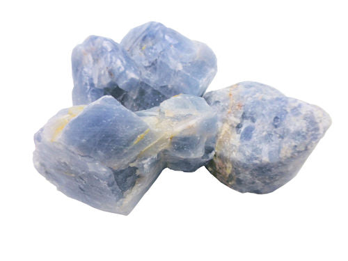 blue calcite rough