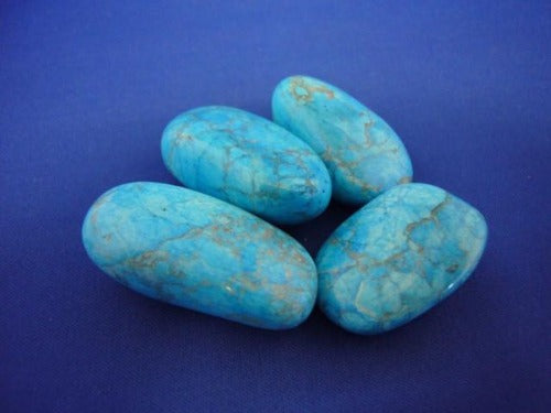 Turquoise stone with black 2025 veins