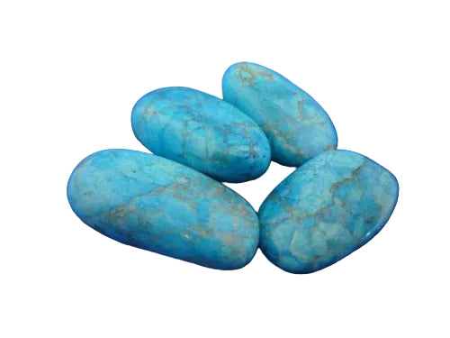 Blue Howlite Tumble Stones large