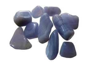 Blue Lace Agate Tumble Stones