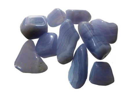 Blue Lace Agate Tumble Stones