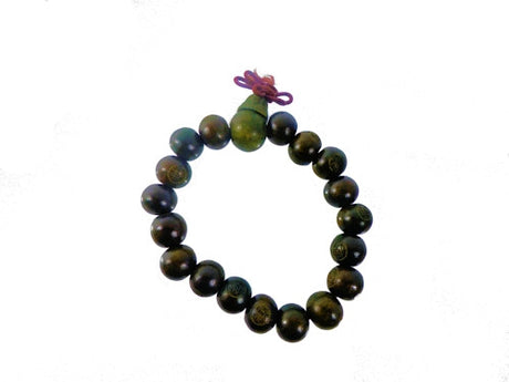 light Wooden Buddha Beaded Bracelet